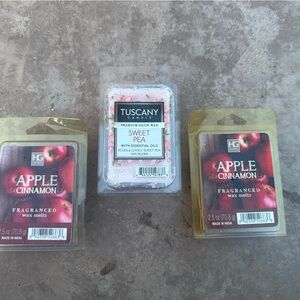 Tuscany & HG Global Candle Sweet Pea Wax Melts - 3 total